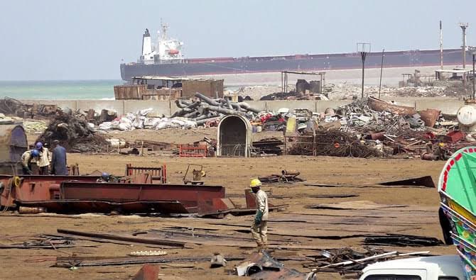 Gadani shipbreaking yard overhaul begins