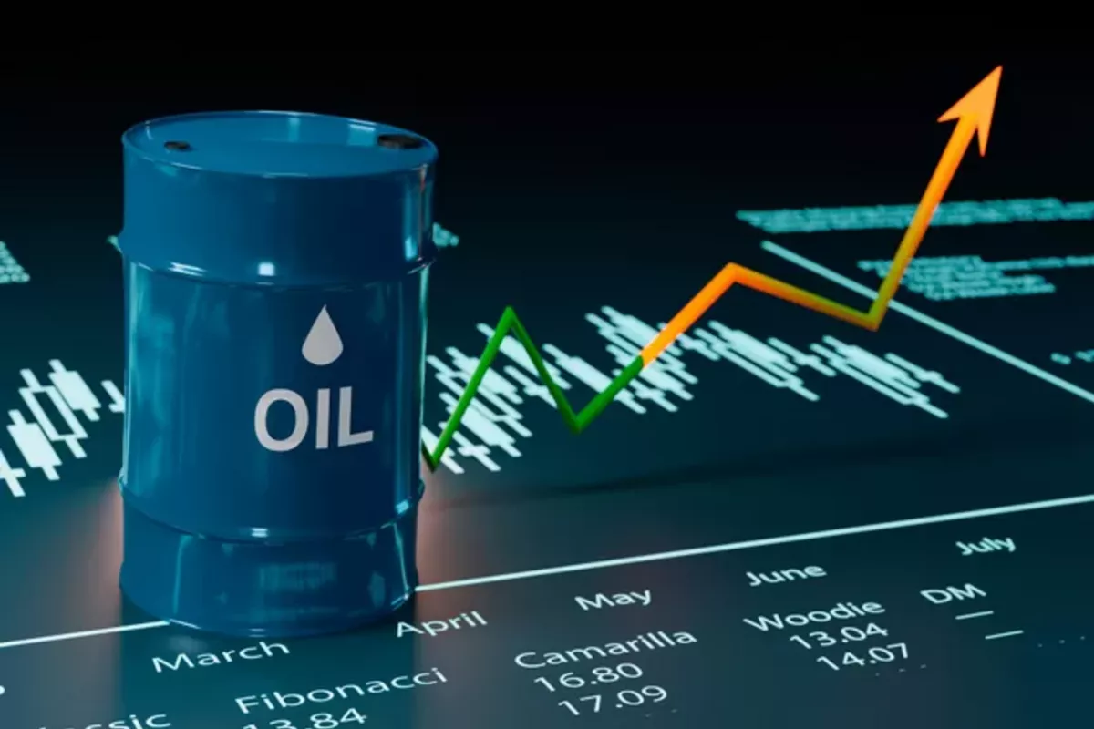 Oil slides, heads for weekly gain