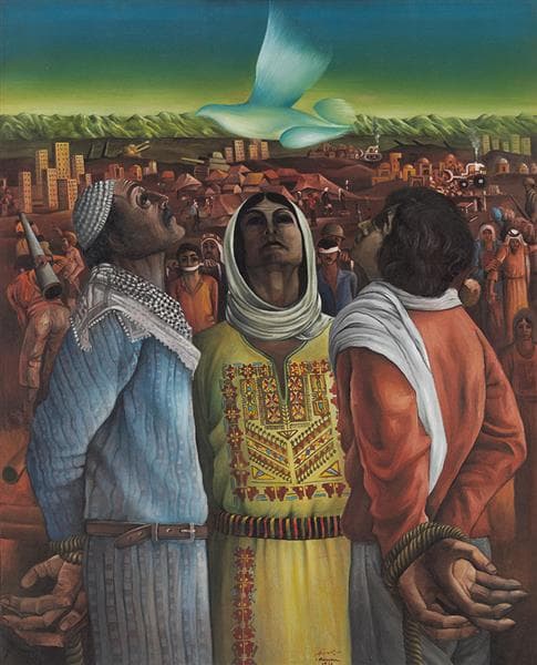 Palestinian artist Sliman Masoud dies