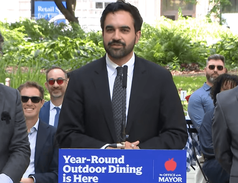 Mamdani makes outdoor dining permanent in New York City