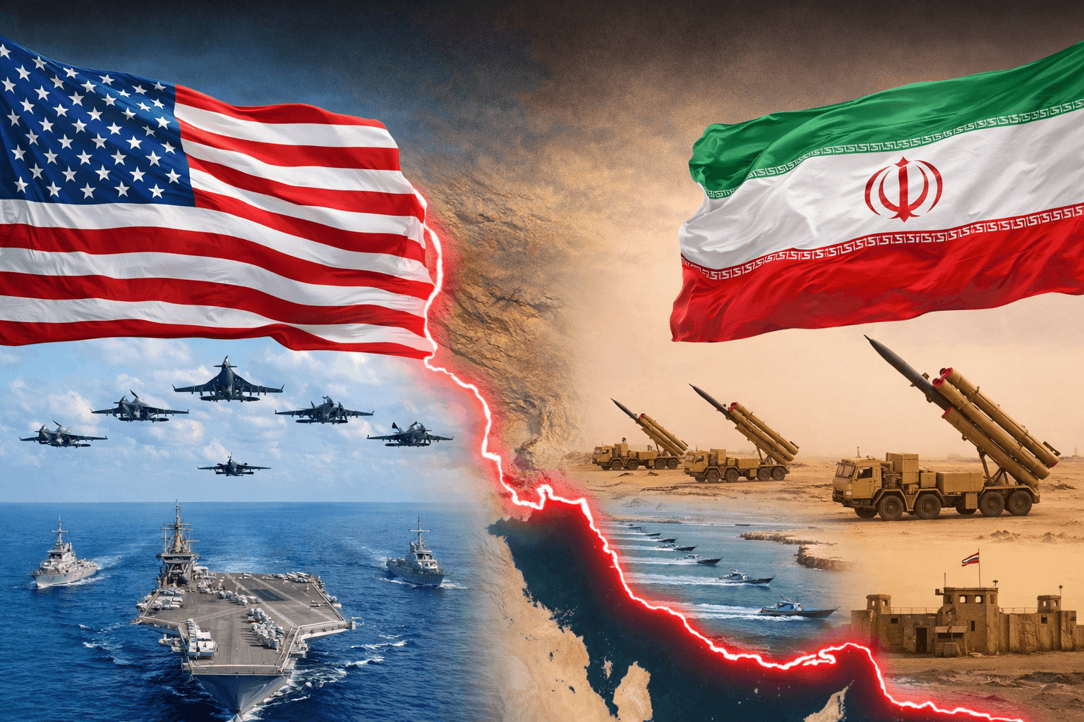 Iranian military warns of more strikes aimed at US warships as hostilities grow